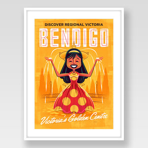 Bendigo Print Gold