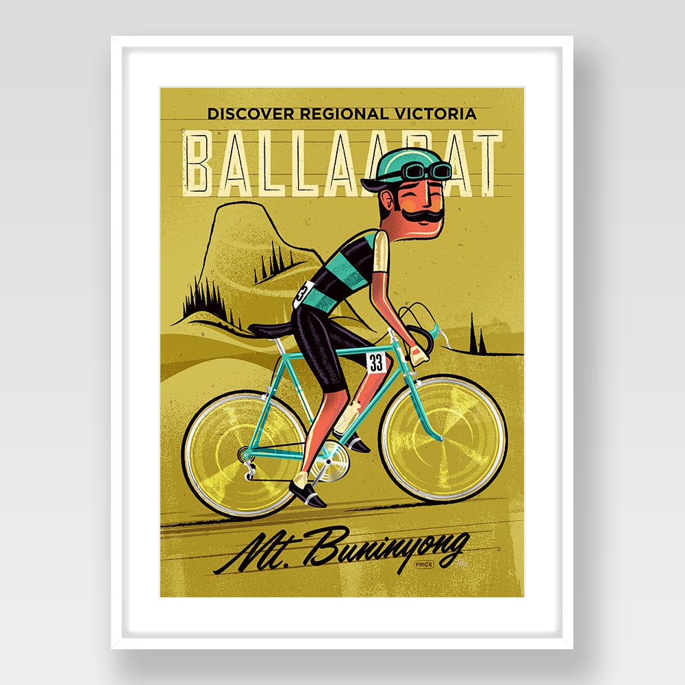 Ballarat Mt Buninyong Cyclist Green