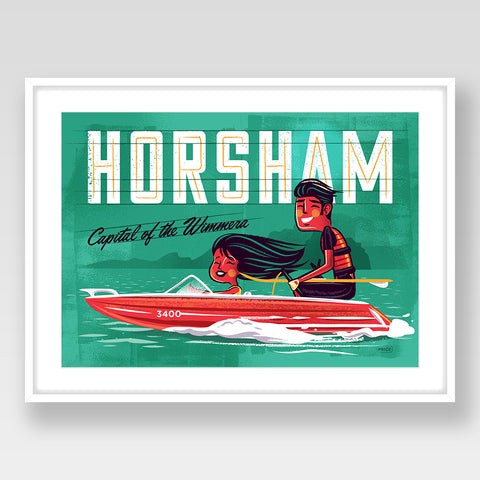 Horsham Print Ski